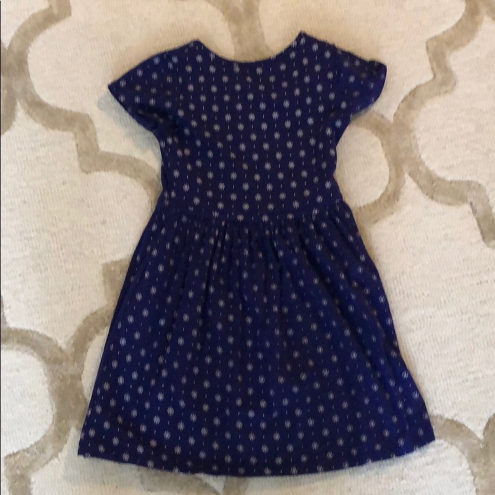 Sweet knit dress with floral pattern - Picture 4 of 5